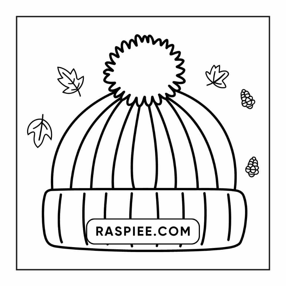 76 Bold and Easy Fall Vibes Coloring Pages Printable PDF Instant Download - RASPIEE