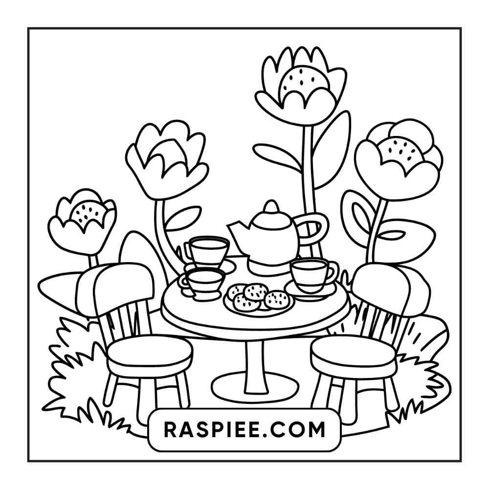 85 Bold and Easy Little Corner Coloring Pages Printable PDF Instant Download - RASPIEE