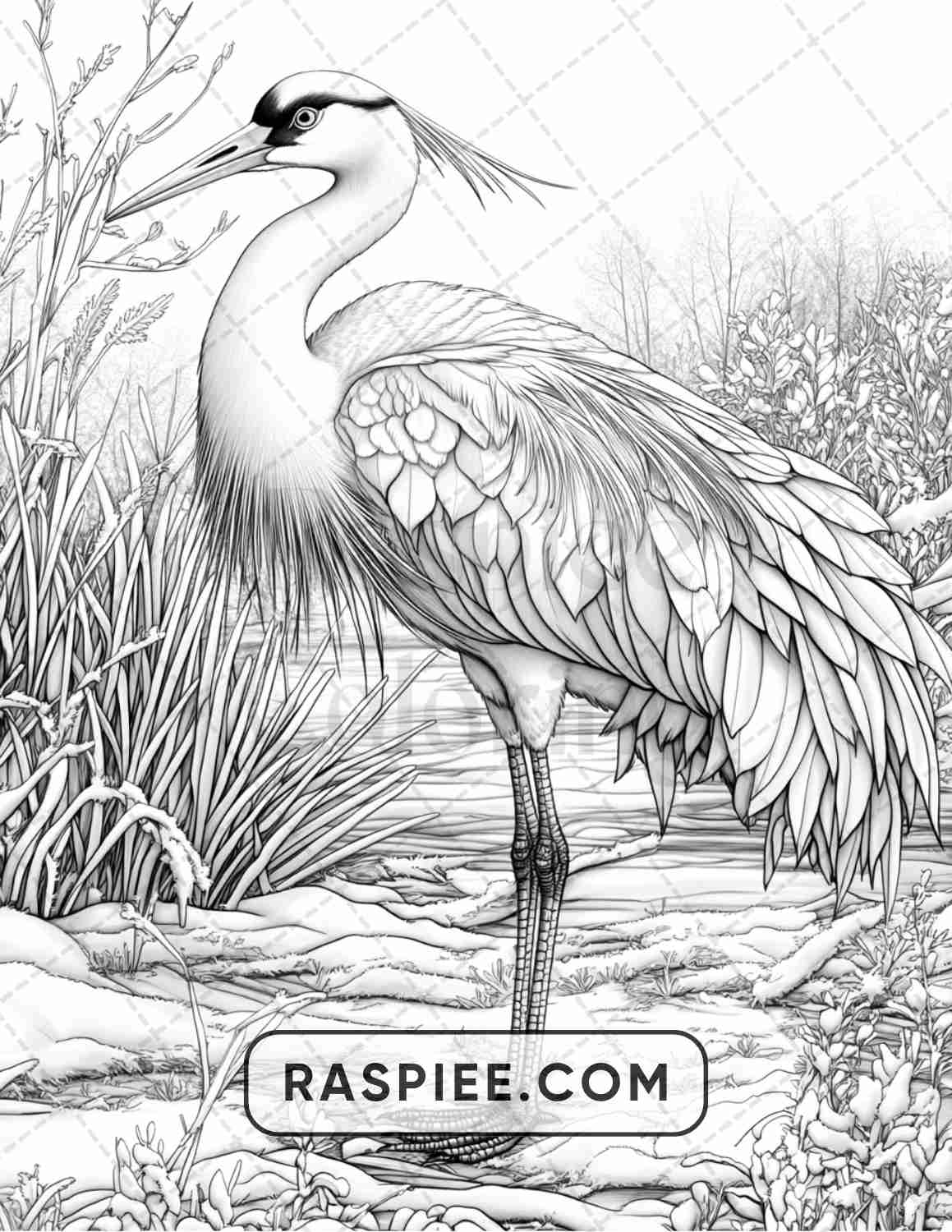 86 Winter Animals Adult Coloring Pages