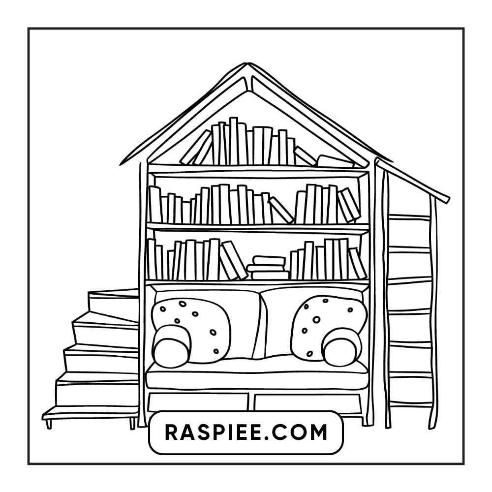 85 Bold and Easy Little Corner Coloring Pages Printable PDF Instant Download - RASPIEE