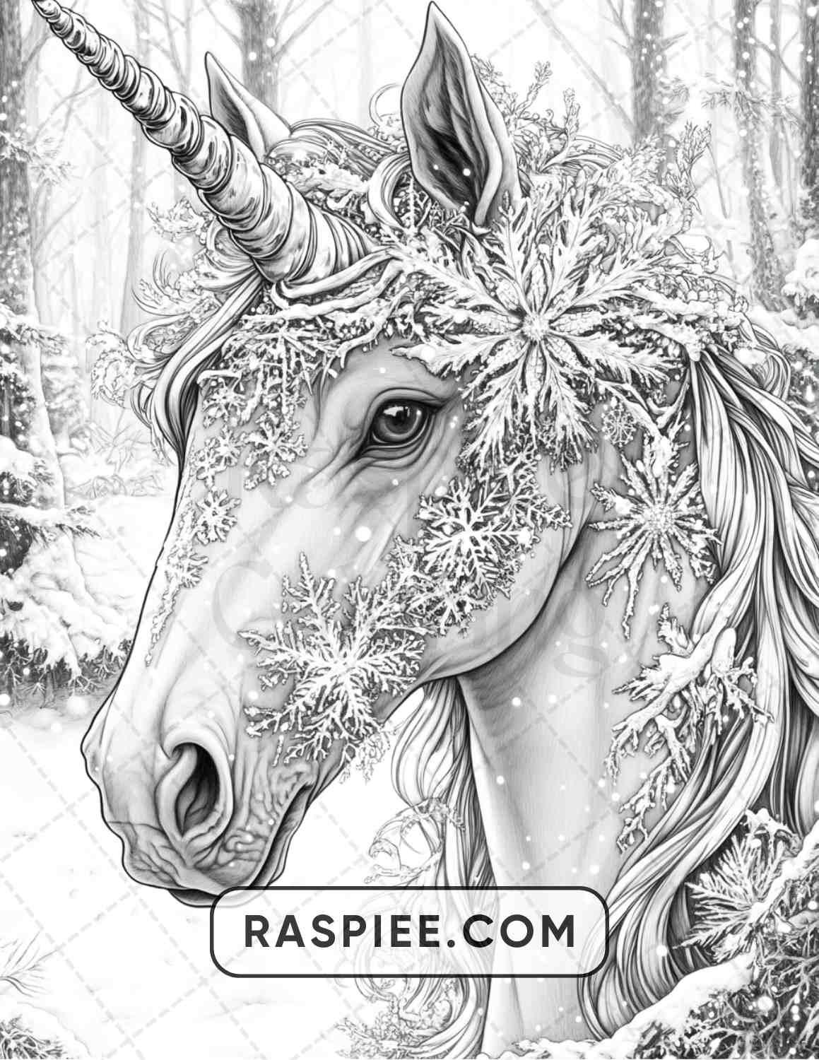 68 Christmas Fantasy Adult Coloring Pages