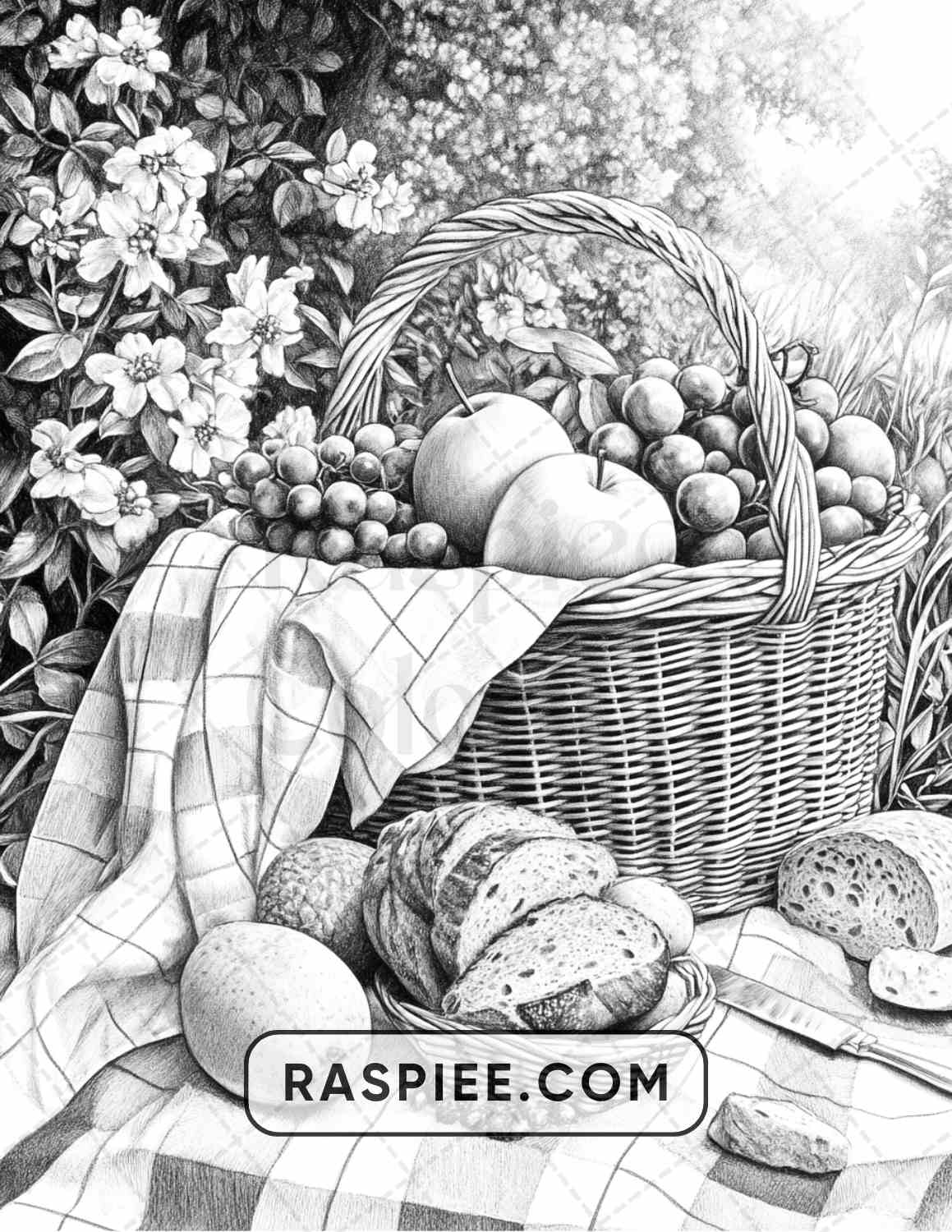 80 Still Life Adult Coloring Pages - RASPIEE