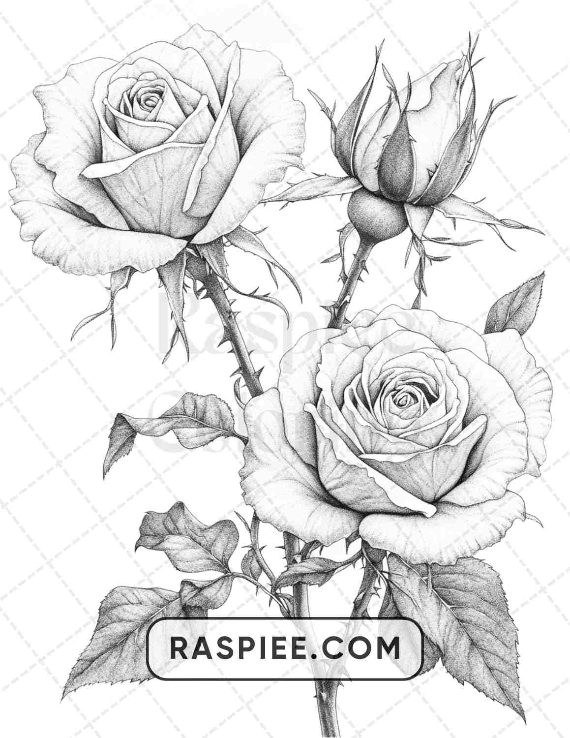 77 Flower Tattoos Adult Coloring Pages - RASPIEE