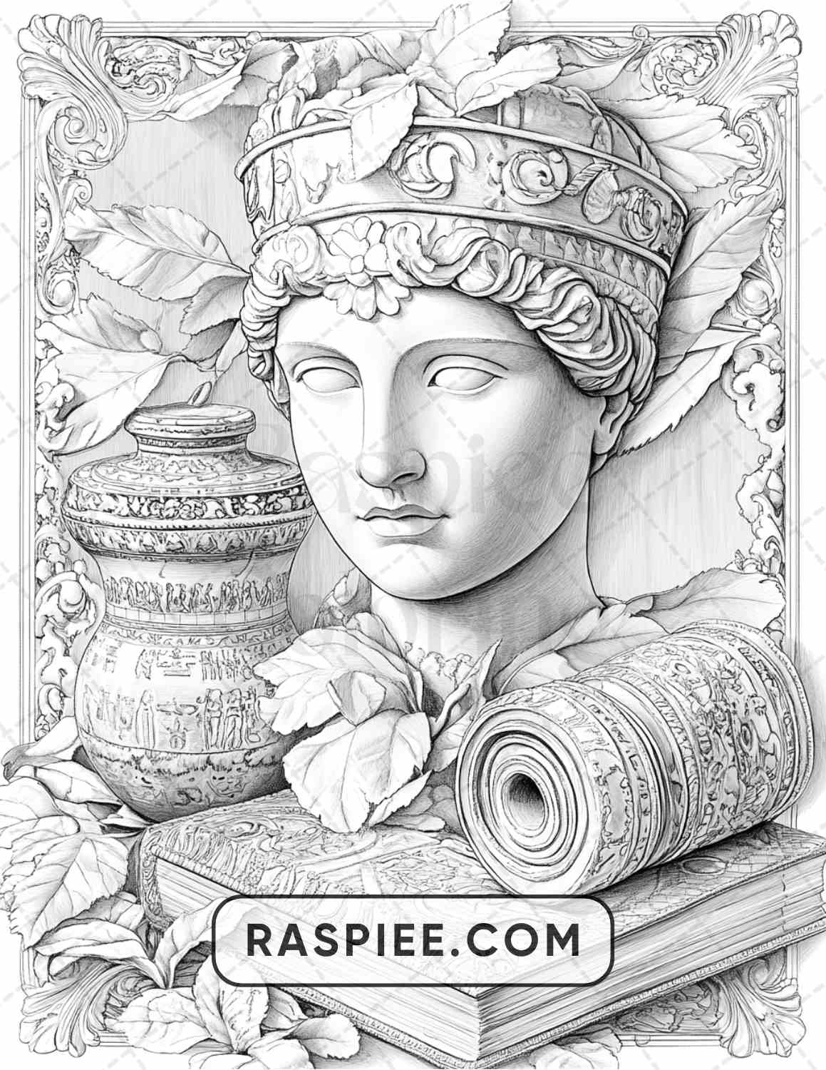 80 Still Life Adult Coloring Pages - RASPIEE