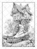 50 Fairyland Adult Coloring Pages Printable PDF Instant Download ...