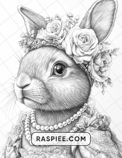 96 Animals Dressed Up Adult Coloring Pages