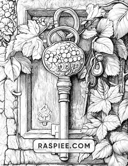 80 Still Life Adult Coloring Pages - RASPIEE