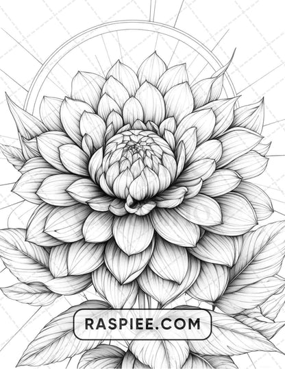 77 Flower Tattoos Adult Coloring Pages - RASPIEE