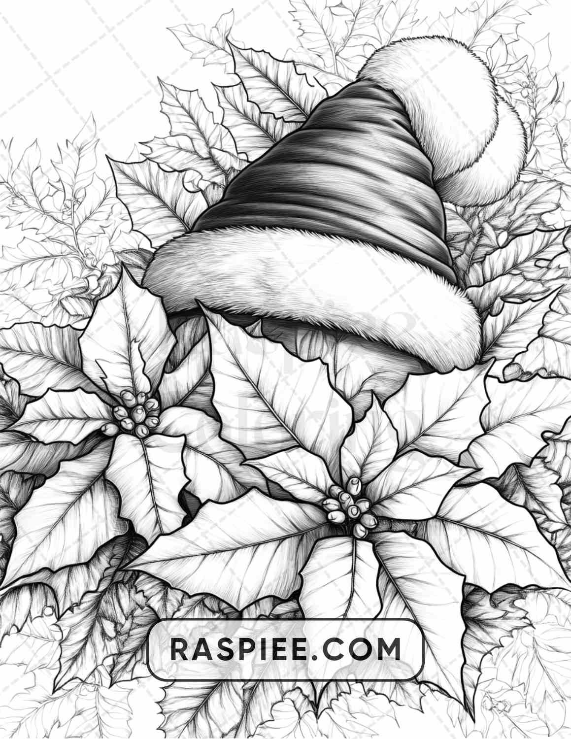 89 Christmas Decor Adult Coloring Pages