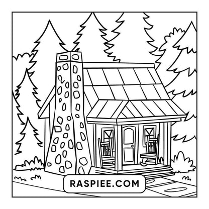 85 Bold and Easy Little Corner Coloring Pages Printable PDF Instant Download - RASPIEE