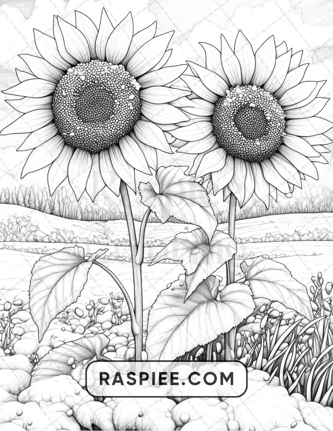 77 Winter Flowers Adult Coloring Pages