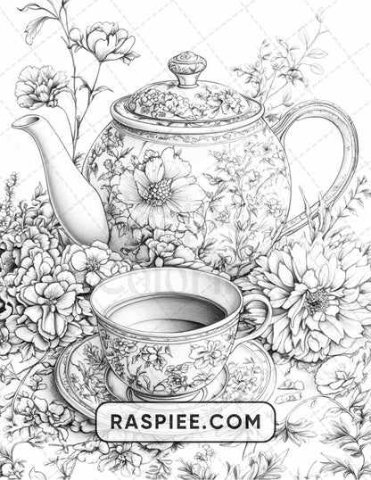 80 Still Life Adult Coloring Pages - RASPIEE