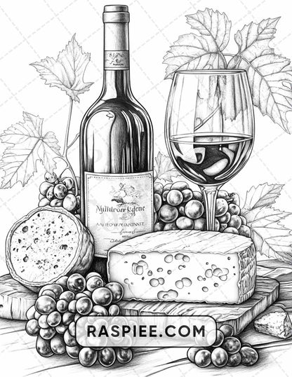 80 Still Life Adult Coloring Pages - RASPIEE