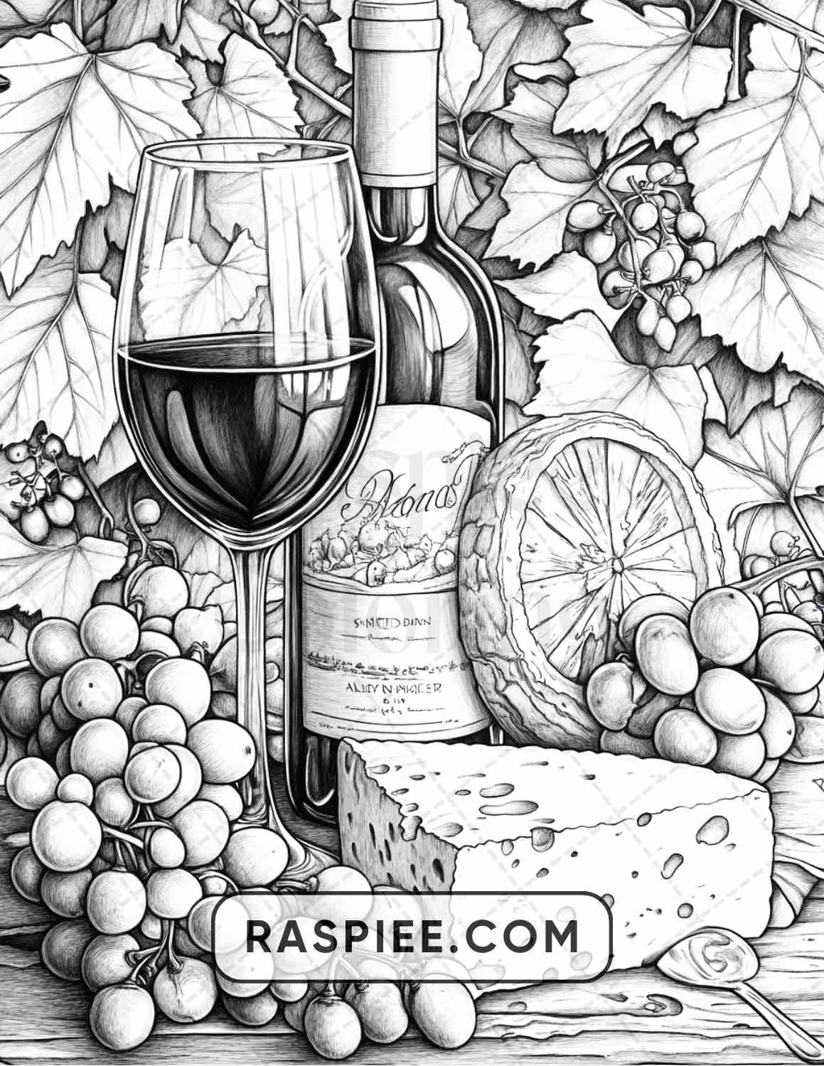 80 Still Life Adult Coloring Pages - RASPIEE