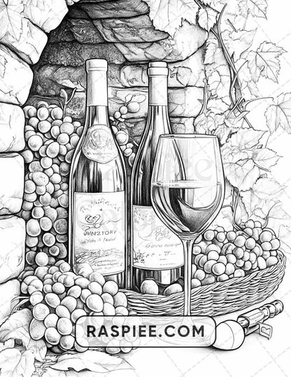 80 Still Life Adult Coloring Pages - RASPIEE