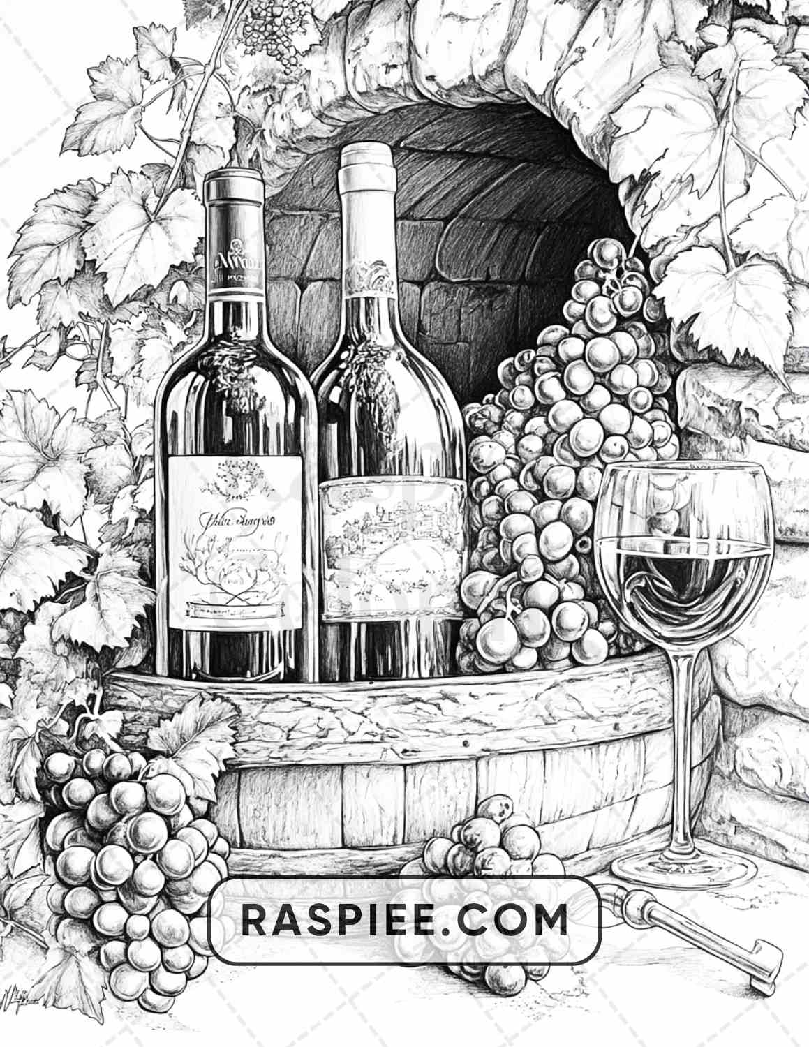 80 Still Life Adult Coloring Pages - RASPIEE