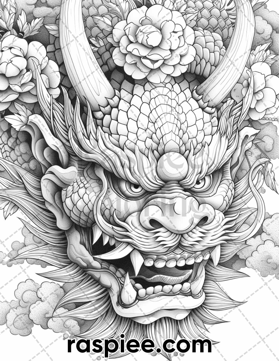 adult coloring pages, adult coloring sheets, adult coloring book pdf, adult coloring book printable, grayscale coloring pages, grayscale coloring books, tattoo coloring pages for adults, tattoo coloring book, grayscale illustration, traditional japanese tattoos coloring pages