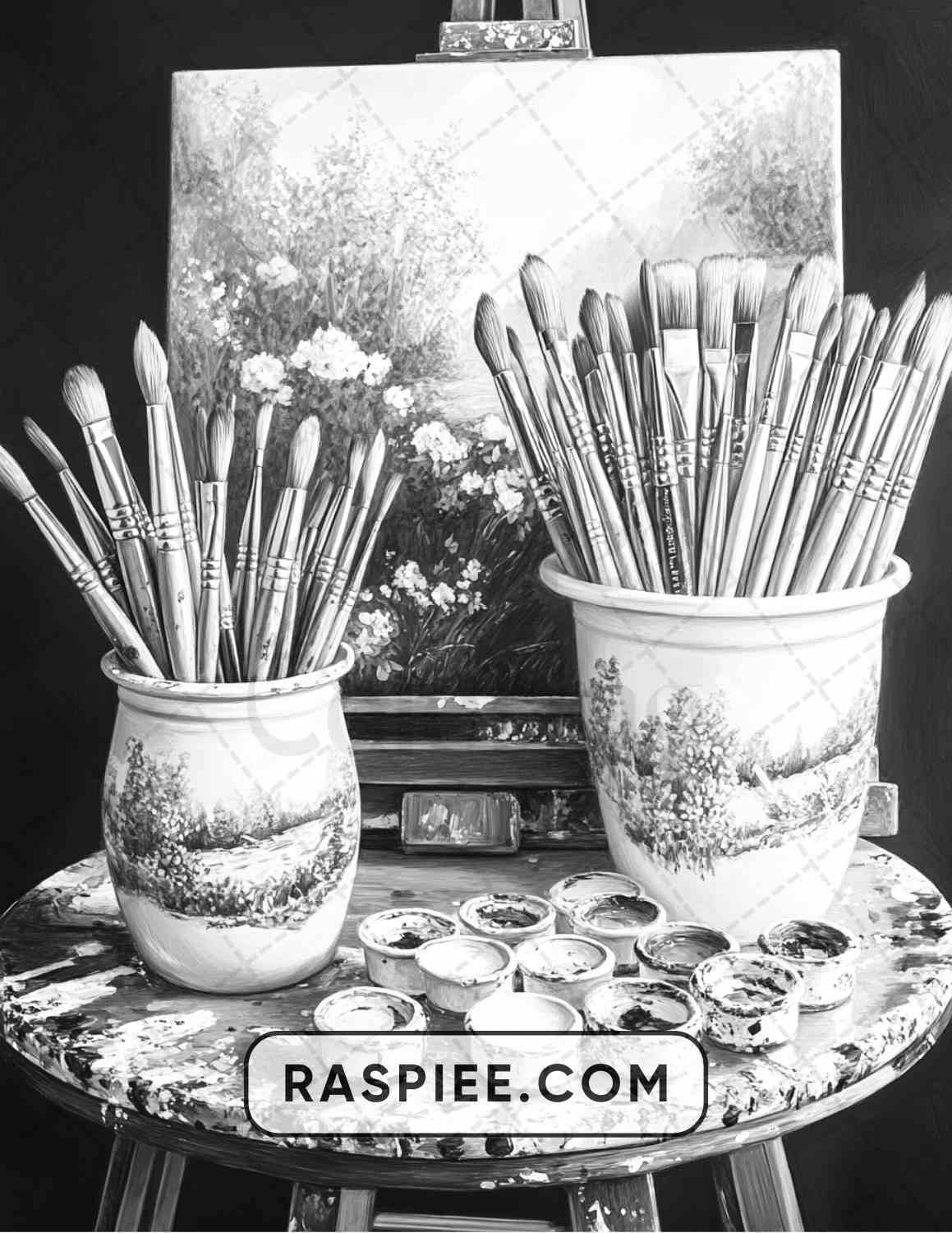 80 Still Life Adult Coloring Pages - RASPIEE