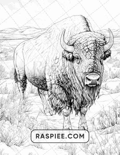 86 Winter Animals Adult Coloring Pages