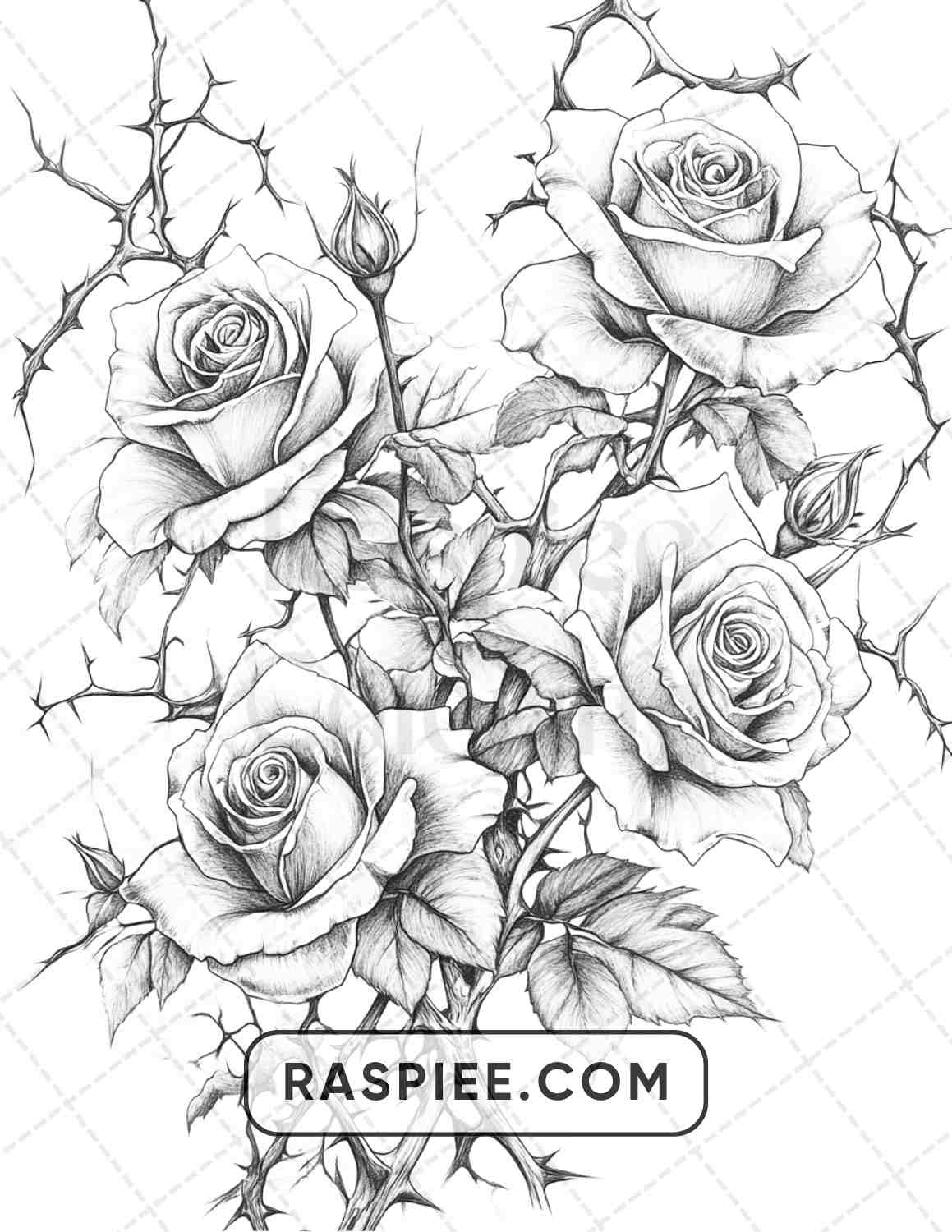 77 Flower Tattoos Adult Coloring Pages - RASPIEE