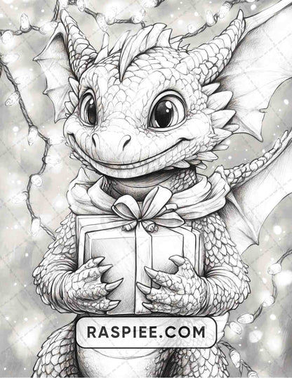 68 Christmas Fantasy Adult Coloring Pages