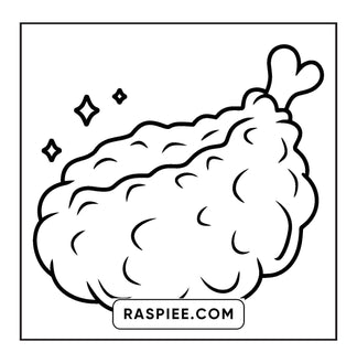 80 Bold and Easy Japanese Food Coloring Pages for Kids Adults RASPIEE