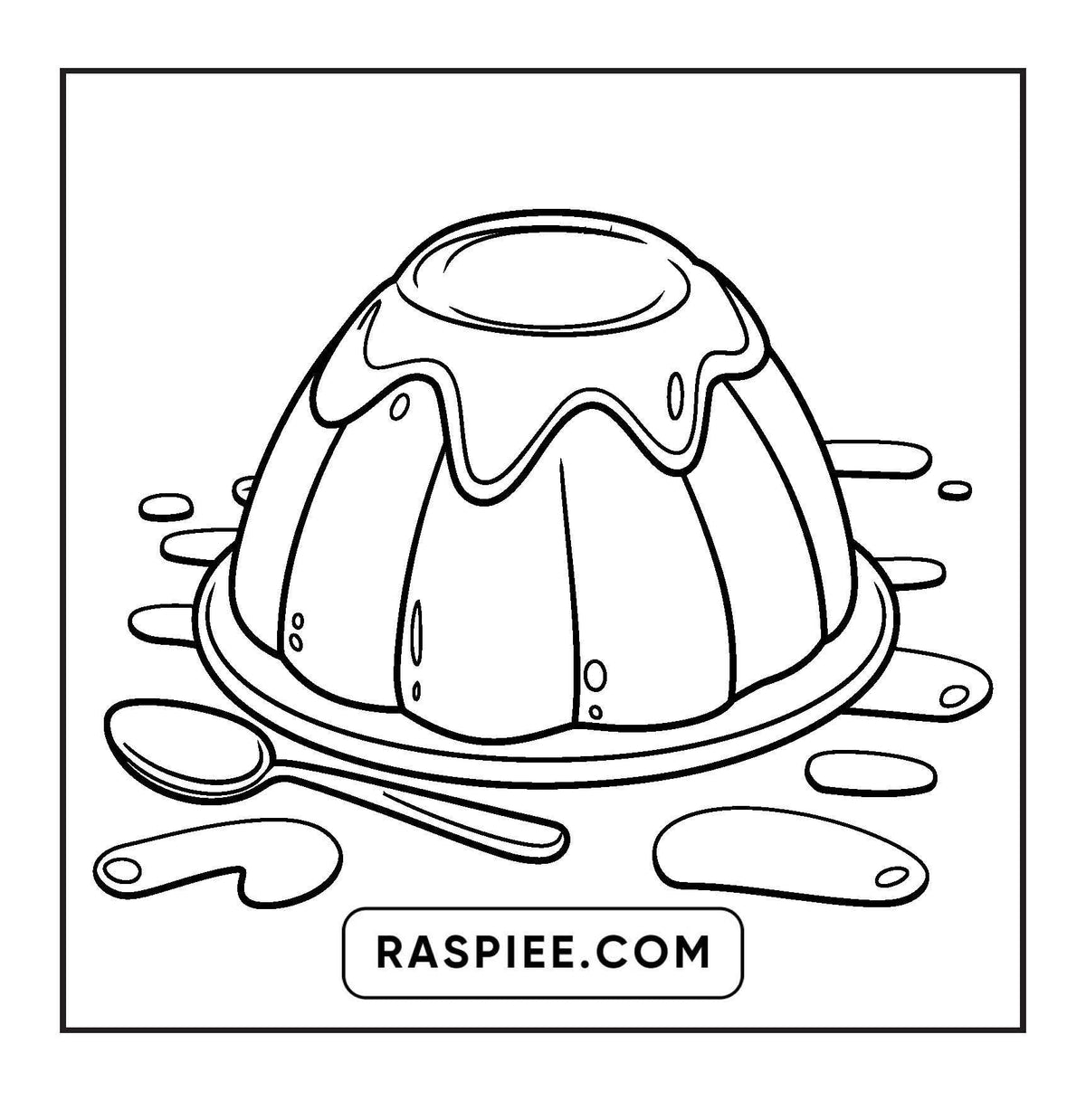 Jello Sign Coloring Jello Coloring Page