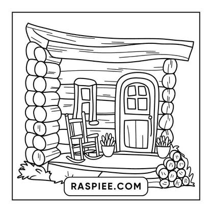 85 Bold and Easy Little Corner Coloring Pages Printable PDF Instant Download - RASPIEE