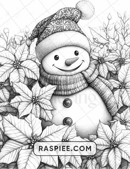 89 Christmas Decor Adult Coloring Pages