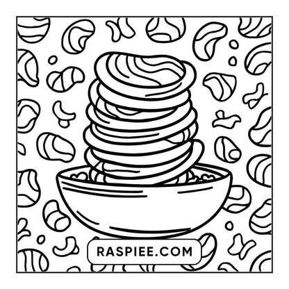 90 Bold and Easy Stress Relief Coloring Pages Printable PDF Instant Download - RASPIEE