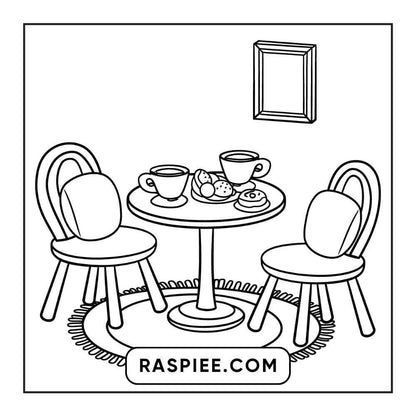 85 Bold and Easy Little Corner Coloring Pages Printable PDF Instant Download - RASPIEE