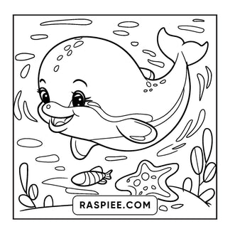 84 Bold and Easy Cute Animal Coloring Pages for Kids & Adults – RASPIEE