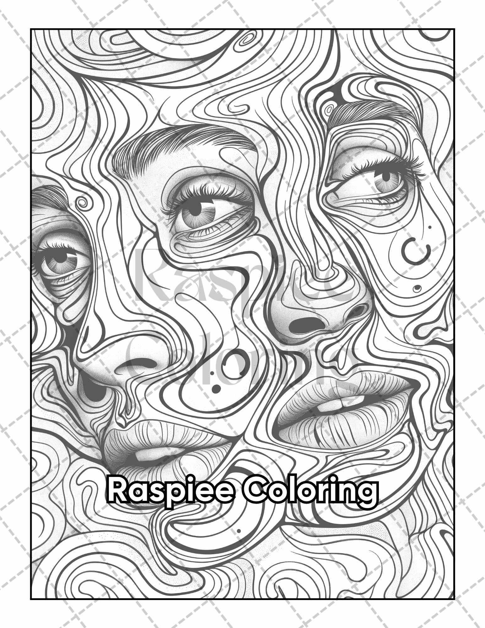 8 1a493098 3c7d 4970 9793 c1b625a204b8 50 abstract art adult coloring pages printable pdf instant download