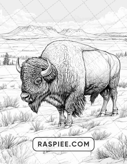 86 Winter Animals Adult Coloring Pages