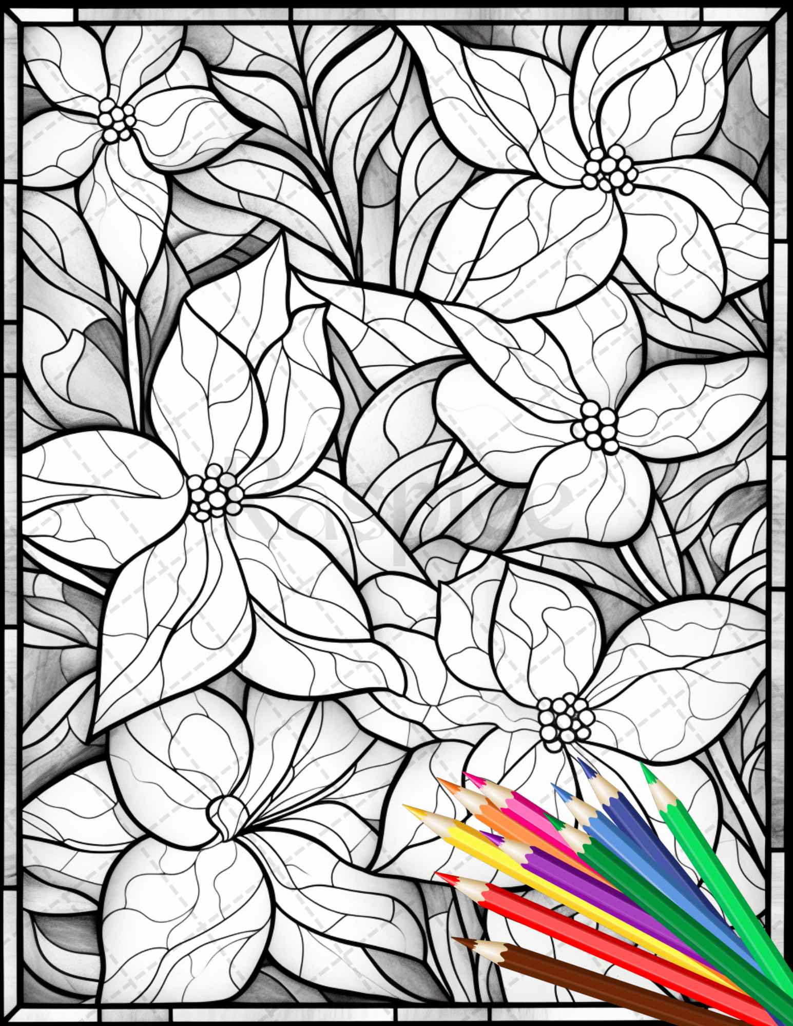 Adult Coloring Books for Anxiety and Depression: 250 Beautiful  Stained-glass Landscape Coloring Pages: Finding Peace Through Colors - Over  250  Coloring Pages - Stained-glass Book for Adult by Fluffy Wolf  Publishing