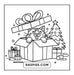90 Bold and Easy Merry Christmas Coloring Pages for Kids & Adults – RASPIEE