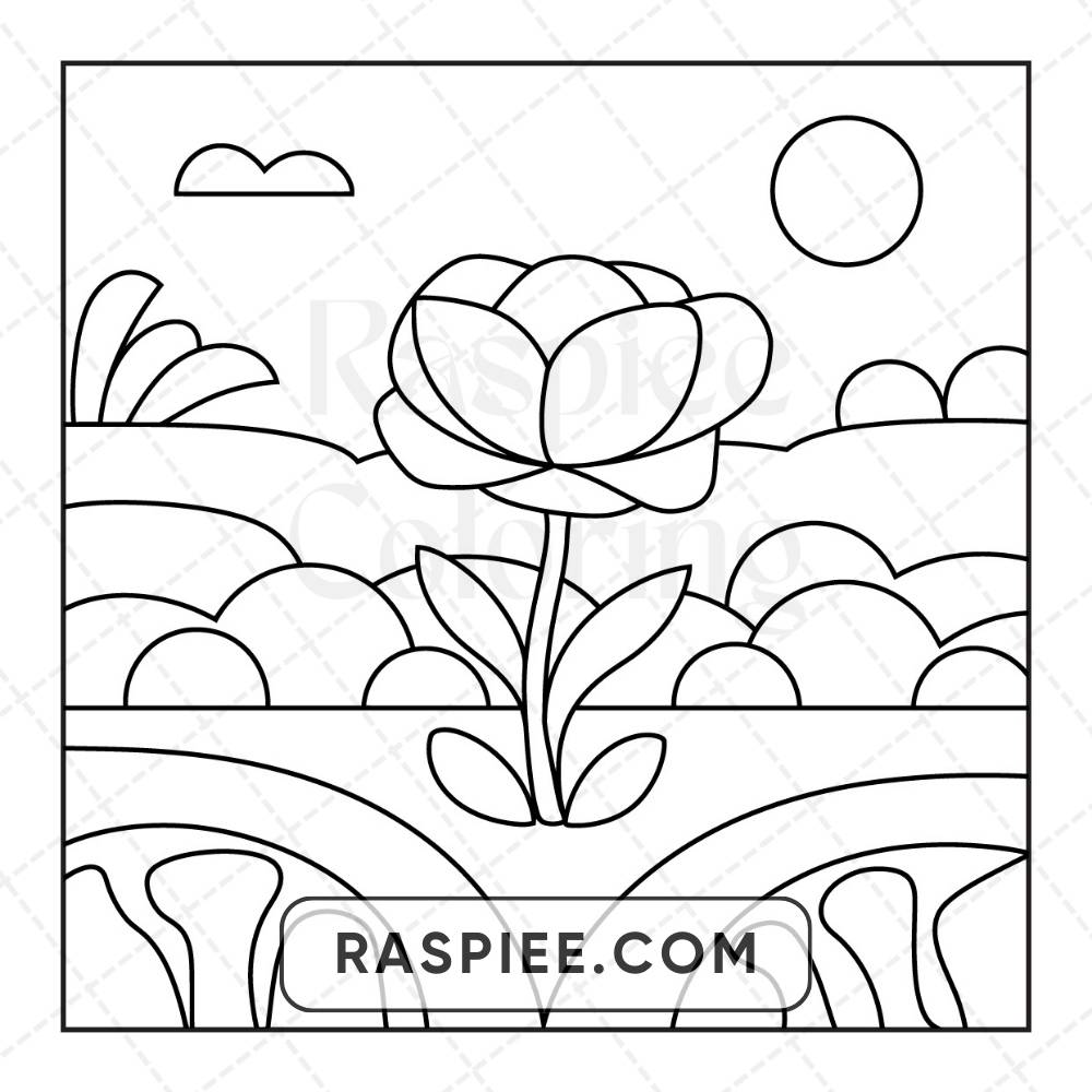 120 Bold and Easy Minimal Art Coloring Pages