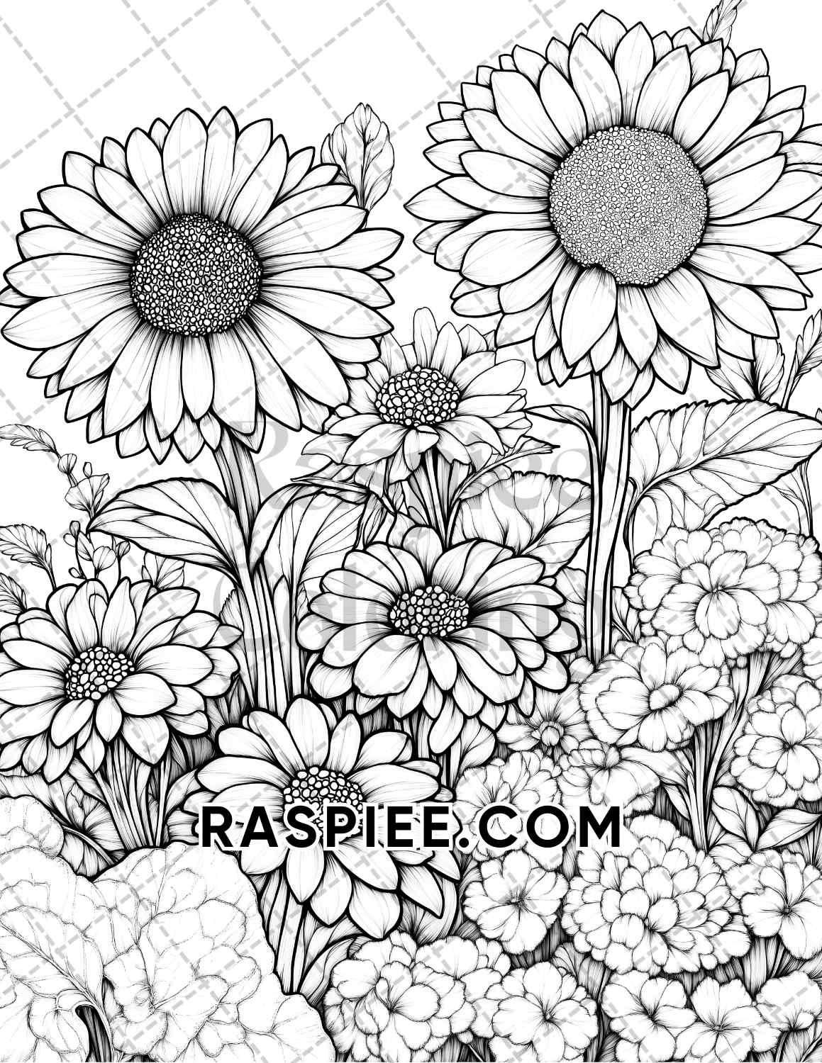 Hello Autumn Adult Coloring Pages Printable PDF Instant Download