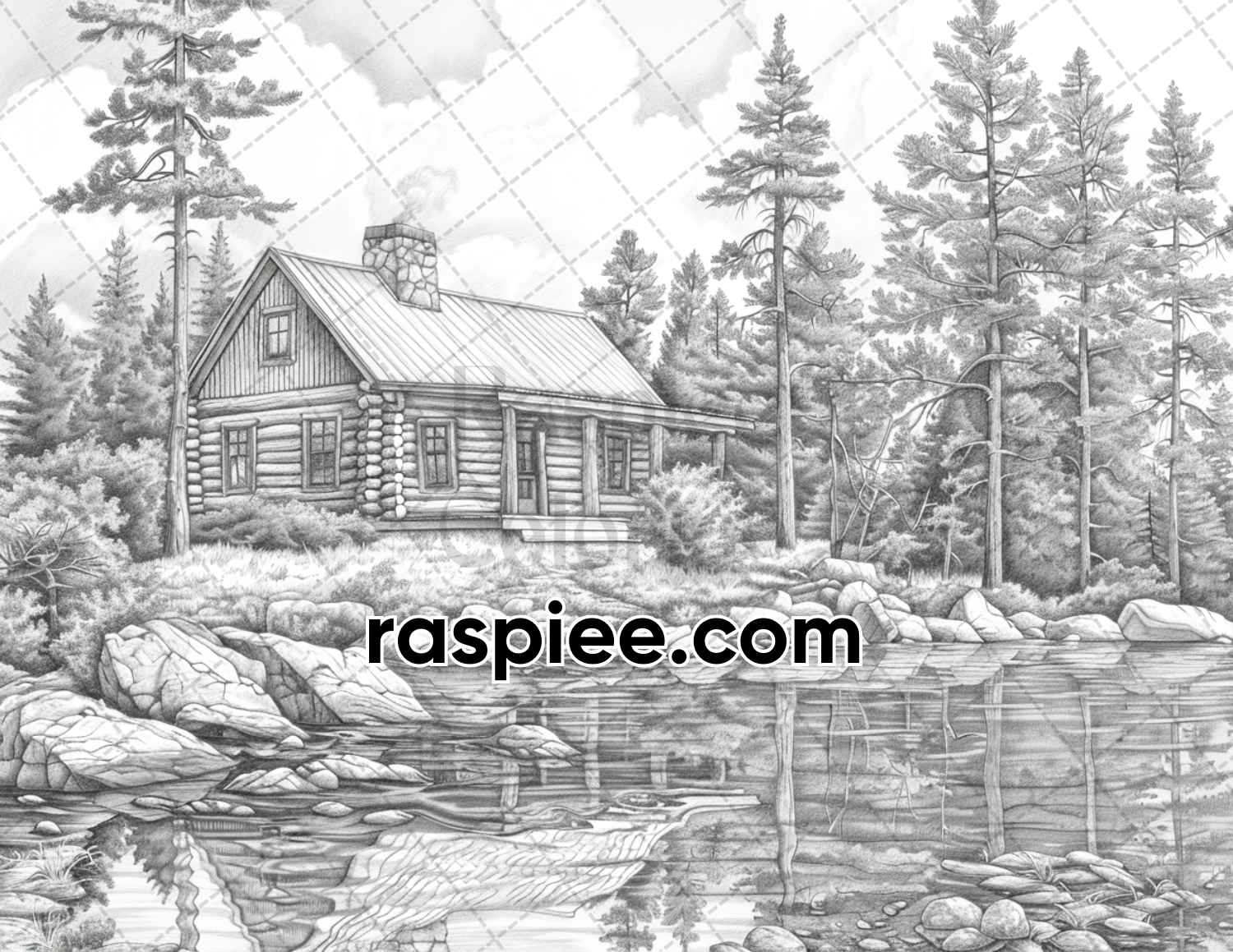 adult coloring pages, adult coloring sheets, adult coloring book pdf, adult coloring book printable, grayscale coloring pages, grayscale coloring books, landscapes coloring pages for adults, landscapes coloring book, grayscale illustration, summer coloring pages, spring coloring pages, autumn coloring pages