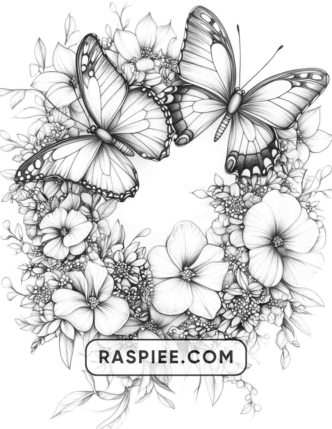 72 Christmas Wreaths Adult Coloring Pages - RASPIEE