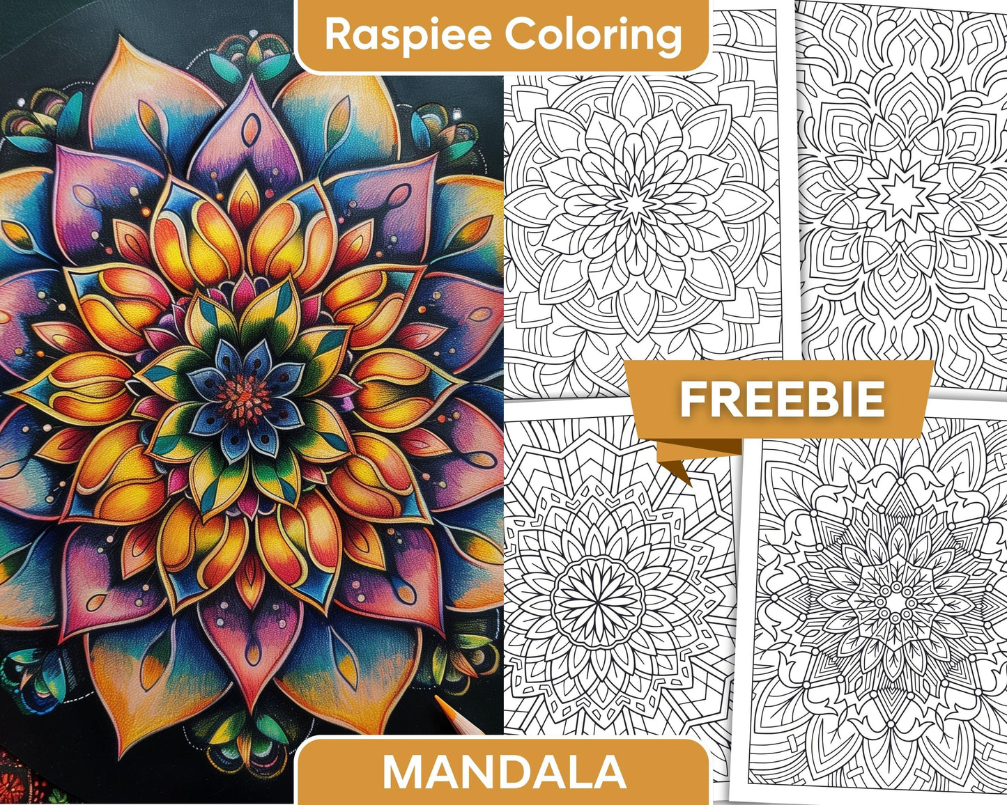 60-free-mandala-adult-coloring-pages-printable-pdf-instant-download-raspiee for Free Printable Mandalas Pdf For Adults 60 Free Mandala Adult Coloring Pages Printable PDF Instant Download – RASPIEE for Free Printable Mandalas Pdf For Adults